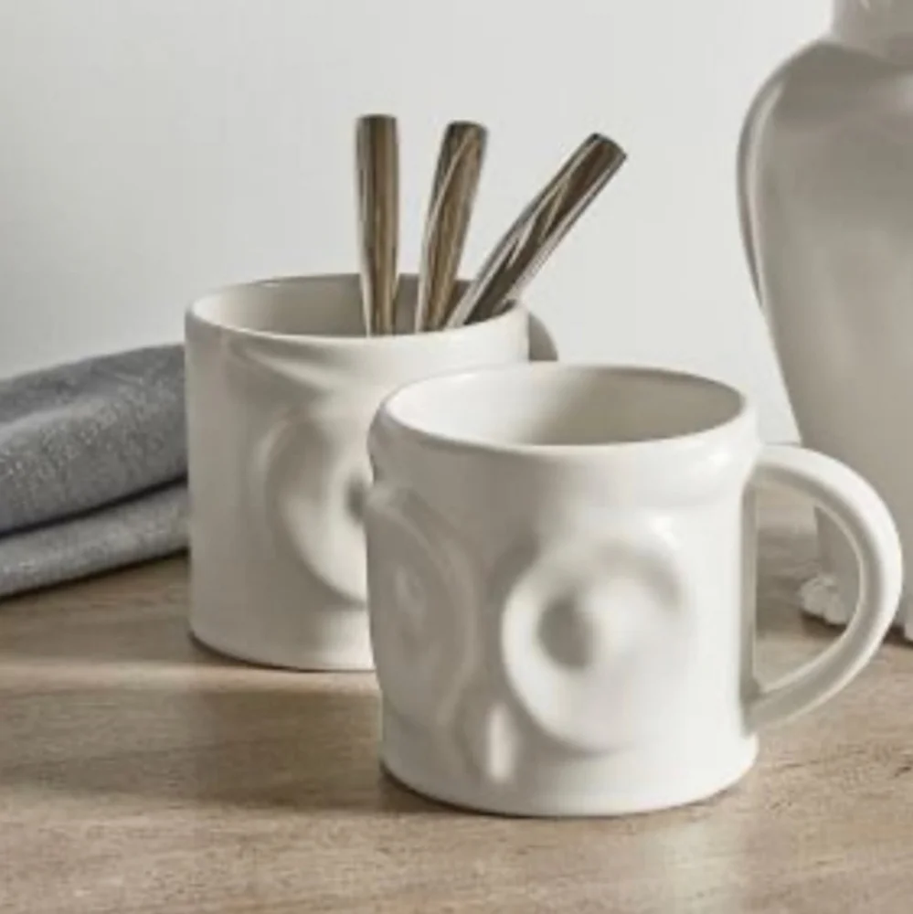 Pottery Barn Owl Mugs Set of 2